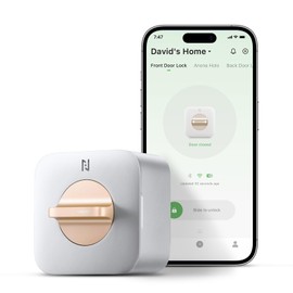 Anona Holo Wi-Fi Smart Lock, Keyless Entry Door Lock with App Remote Control, Auto-Lock & Anomaly Detection, Non-Destructive Installation, Supports Alexa, Apple Home, Matter