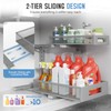 Biboraya 2 Pack 20.47IN Depth Under Sink Storage Organizer, Large
