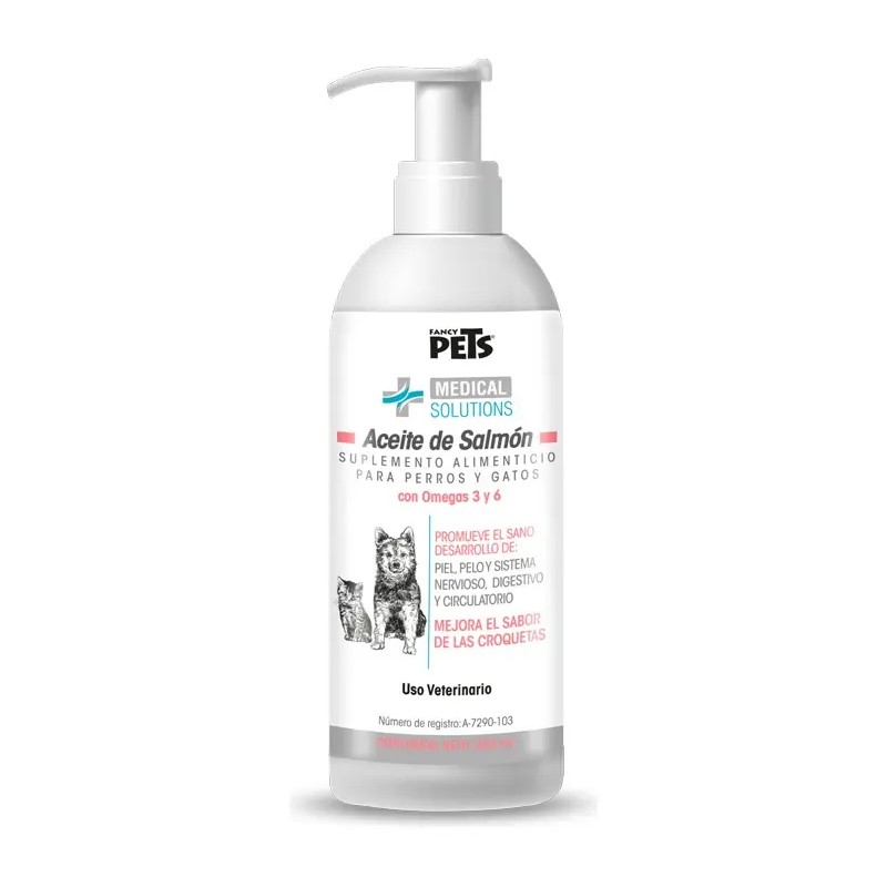 Aceite De Salmón Omega 3 Y 6 Para Perros Y