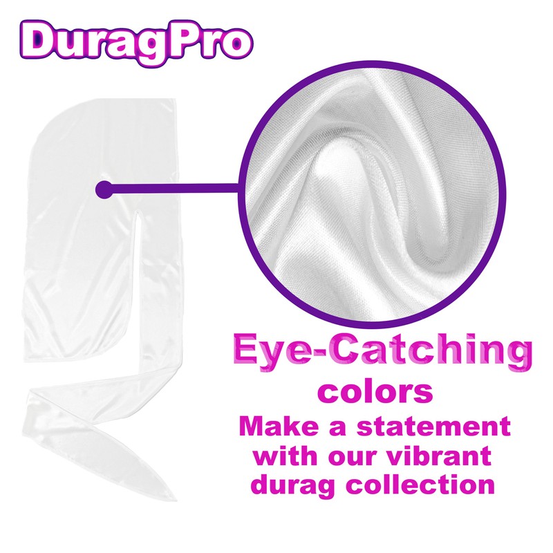 DuragPro Silk Durag for Men and Women, Silky Satin Do