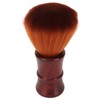 Men Beard Brush Soft Nylon Hair Wooden Handle Beard Grooming