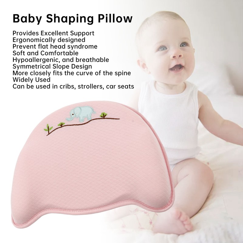 Baby Shaping Pillow Soft Breathable Ergonomic Prevent Flat Head Nursing