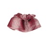 Luxury Divas Burgundy Gradient Faux Cloche Fur Caplet Shawl
