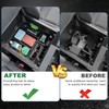 TOPINSTALL 2026 Full Size Console Organizer Compatible with 2022-2026 Toyota