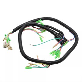 32100-102-000 Main Wiring Harness, Automotive Replacement Engine Wiring Harness Fit for Honda CT90 K1 K2 K3 Models Trail90 CT90 1970, 1971, 1972, Fit for 1969 Honda CT90 K1a/b Models