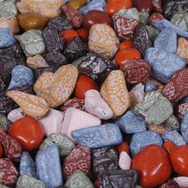 Bayside Candy Milk Chocolate Rocks, 5LB, Candy Coated Rock Candy Chunks