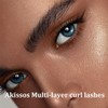 Akissos Naturlook Classic Eyelashes 6DD 5 Pairs Fluffy False Eyelashes