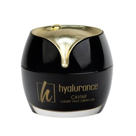 hyaluronce Caviar Luxury Face Cream 24h - Reichhaltige Feuchtigkeitsspendende Gesichtscreme für Trockene, Empfindliche Haut 50ml