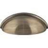Elements 2981BNBDL Florence Collection Pull, Brushed Pewter
