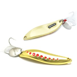 Ultra thick body overflowing with a heavy feel; Strong and easy to reach bottom heavy spoon "LEECH Reach" [lure, spoon, fishing, shojiging, flounder, yellowtail, yellowtail, sea bass, akiaji, blue]