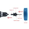 4 Inch Hole Saw, 102 mm HSS Bi-Metal Hole Cutter