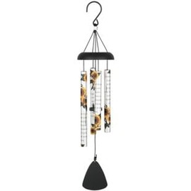 Carson Home Accents Family Picturesque Sonnet Wind Chime, 21-inch Length, Home Decoration, Ideal Gift for any Occassions