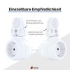 SCHWAIGER 661552 Intermediate Socket PIR Motion Sensor Socket Adapter Light