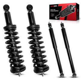 Torchbeam Front and Rear Struts and Shocks Complete Assembly Amortiguadores Delanteros y Traseros Replacement for Toyota Sequoia 2001-2007 171348L/171348R/37240 * 2