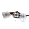 SPNUVR 2Pcs Rear Motorcycle turn signals Winker Indicators light for