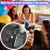 YIKECASE Key Fob Cover with Diamond Keychain Car Key Holder