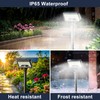 Tryme Solar Lights Outdoor Pathway, 92 Led Bright Waterproof Walkway