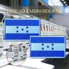 EmWoot 2PCS Honduras Flag Patch Embroidered Morale Patch Military Tactical