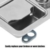 Car Door Lock T Shape Stainless Steel with 2 Keys