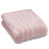 Catherine Lansfield Zero Twist Cotton 90x140cm Bath Sheet Pink