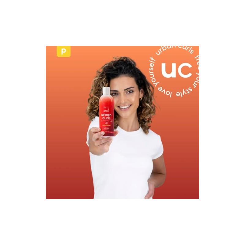 URBAN CURLS Protector de Calor para Cabello Rizado 960 ml