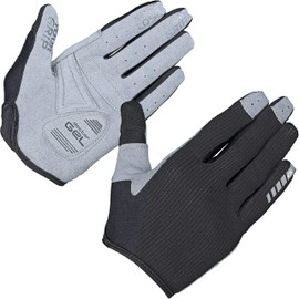 GripGrab Women's Shark Non-Slip Padded Mountain Bike Gloves Full Finger Summer Gravel Cycling Gloves