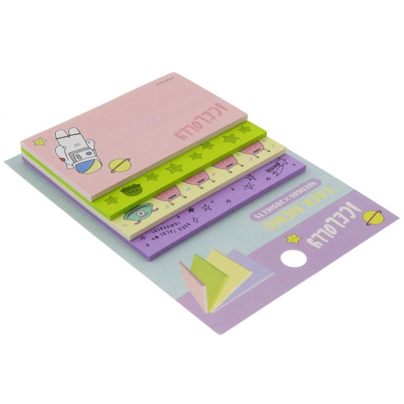 Sunstar Stationery Ice Lory Block Sticky Notes Alien S2828790