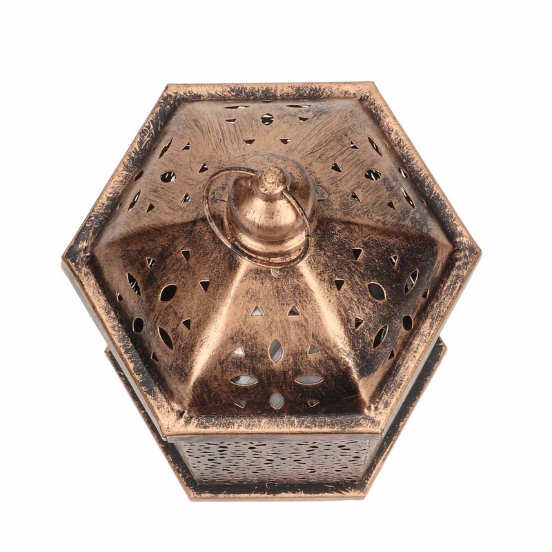 Hanging Lantern Outdoor Lamp Iron Retro Style Home Decoration Ornament