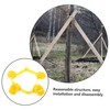 Outanaya 4Pcs Tree Support Straps Strong Wind Resistance Stabilizer for