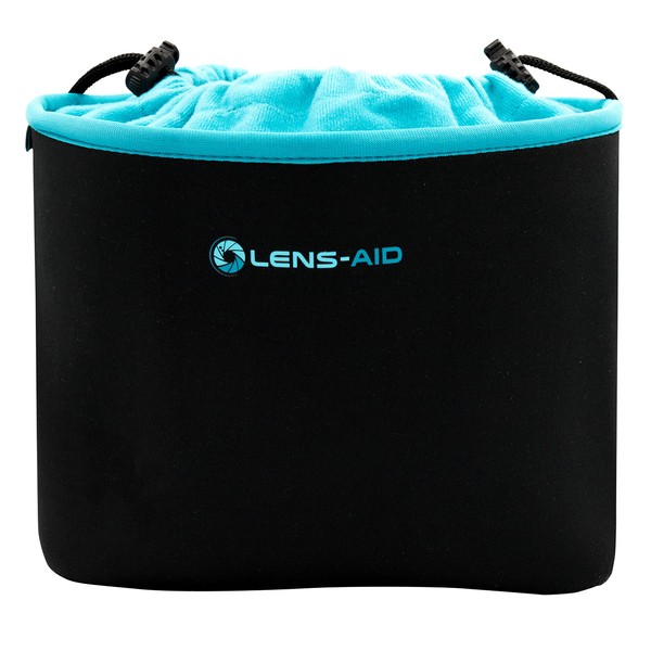Lens-Aid Neoprene Camera Bag with Lining to Protect Camera Equipment,