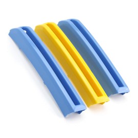 iJDMTOY Exact Fit Sweden Flag Color Grille Decoration Insert Trims Compatible With 2016-2019 Pre-LCI 2nd Gen Volvo XC90 Front Grill (Color: Blue/Yellow/Blue)