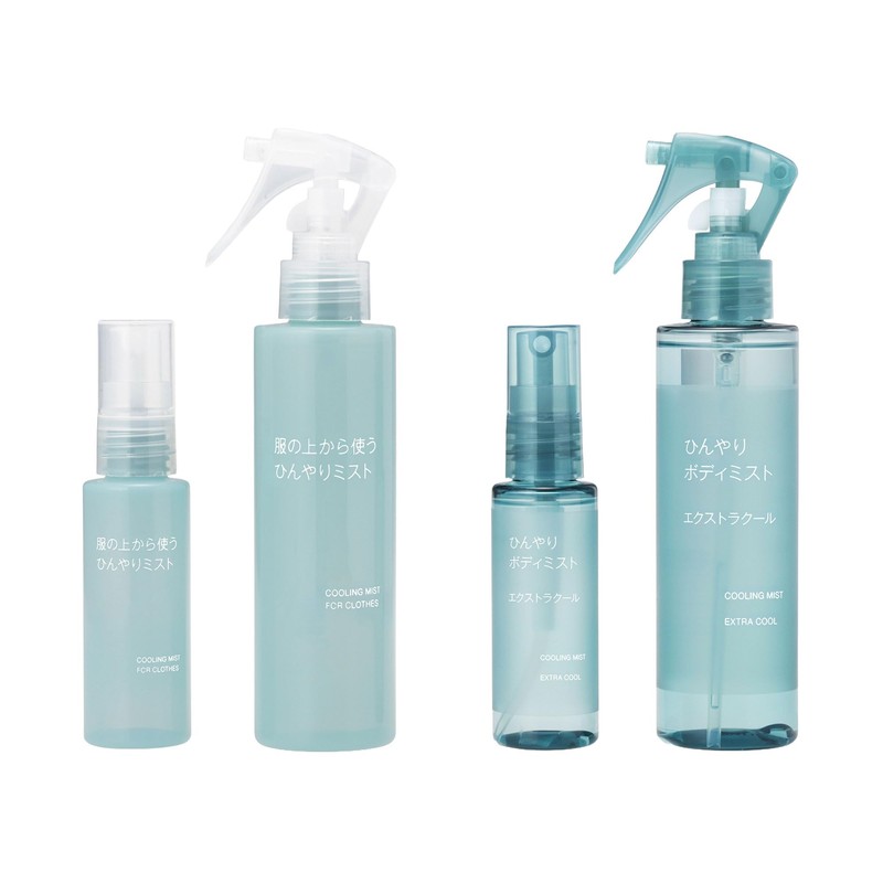 Muji OAP19A4S Cooling Mist for Use Over Clothes, 5.1 fl