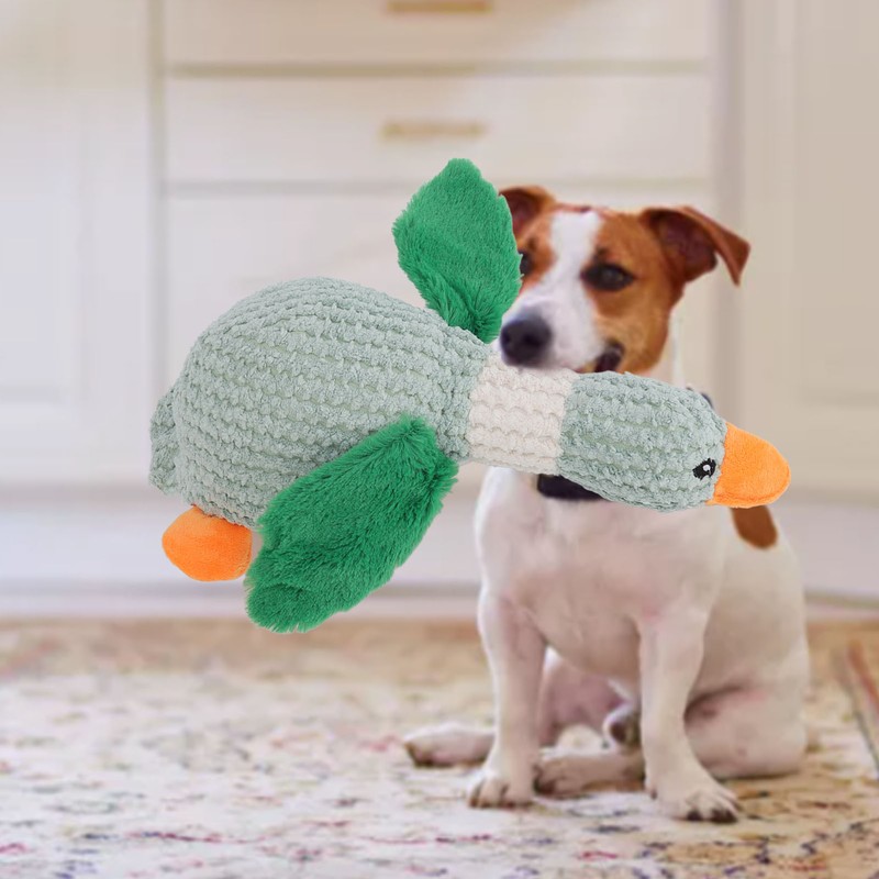 Wild Geese Squeaky Dog Toys Soft Safe Bite Resistant Dog