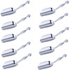 Goeielewe 10 Pcs Mini Candy Scoops Stainless Steel Tea Coffee