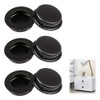 6 Pieces Circular Pull Handles: Recessed Sliding Door Handles &
