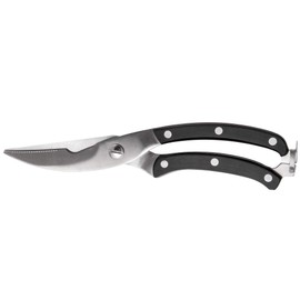 KADAX Stainless Steel Poultry Scissors, Professional Kitchen Scissors for Poultry, Fish, Seafood, Bone, with Sharp Blade and Blockage Mechanism, 25.2 cm