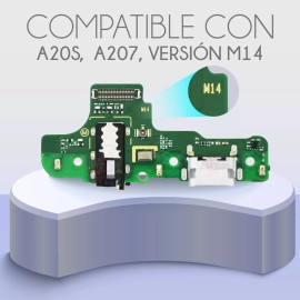 Slim Company Flex Centro De Carga Compatible Con A20s A207 Versión M14