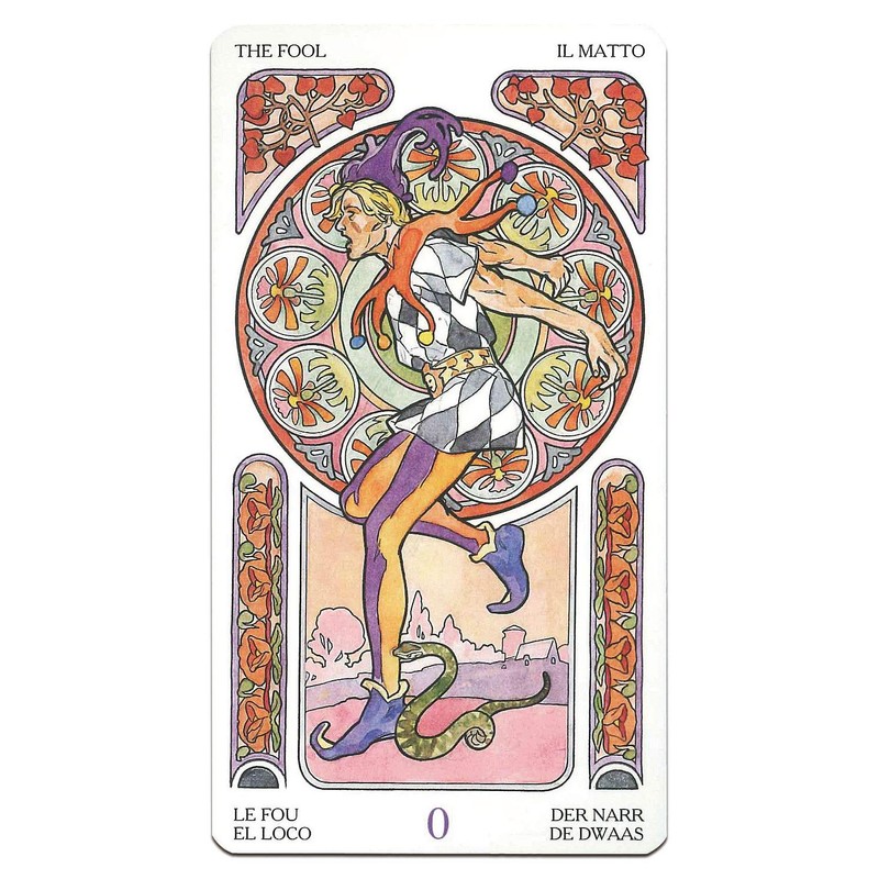 Tarot Art Nouveau with Japanese Pocket Manual