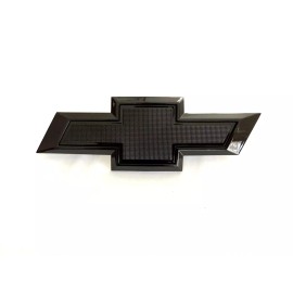 Custom 2021-2025 Suburban or Tahoe Rear Custom Gloss Black Bowtie Emblem PT 0781590