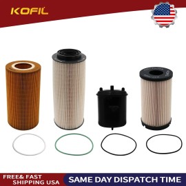KOFIL 1-Oil & Fuel Filter Kit Fits For MX-13 Engine K37-1029 2277129 1922496 1948921