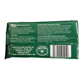 Café La Llave Espresso, Café Cubano Molido, Ladrillo, Coffe, 10 Oz - 284 G