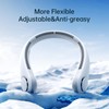 JISULIFE Portable Neck Fan, Hands-Free Bladeless, 5 Speeds, 4000 mAh