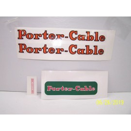 Unbranded Porter Cable Yardmaster Mark 26 Riding Lawn Mower Reproduction Decals !!!