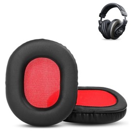 DowiTech Professional Replacement Ear Pads Compatible with Devil Massive Headphones Devil Cage Headset Devil Aureol Solid Headphones Ear Pads Made of Skin-friendly Leather and Memory Foam
