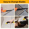 17 Pcs Pro Grout Removal Repair Tool, Grout Rake with