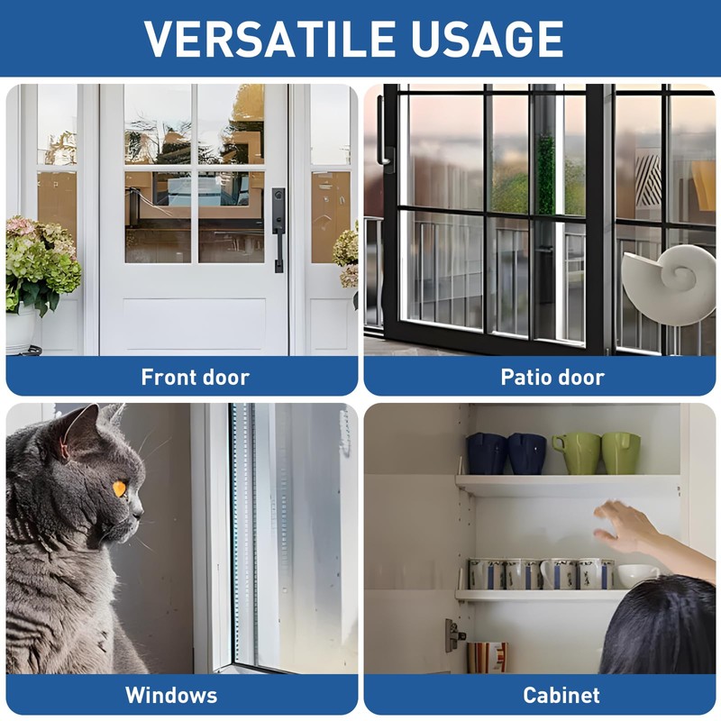 TamBee 787 Inch Self-Adhesive Pile Weatherstrip for Windows & Doors
