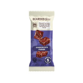 Bearded Brothers Organic Vegan Energy Bars - Gluten & Soy Free, Paleo, Whole 30 | Non GMO, Low Glycemic, High Protein, Fiber (10 Pack, Chocolate Fudge)