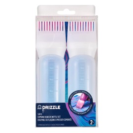 FolkArt Drizzle Combing Squeeze Bottle Set, Durable Tools for DIY Paint Pouring Arts and Crafts Projects, 50825, Clear