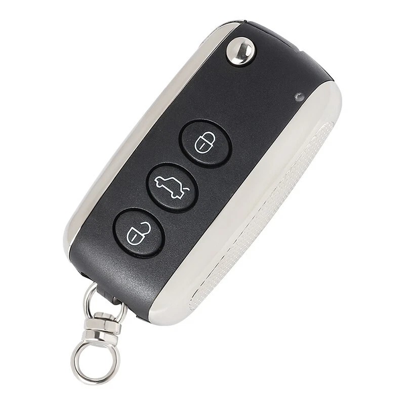 keyecu 2x Smart Remote Key Shell Case Fob for Bentley