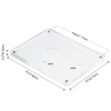 Boxalls 5x7 Inches Acrylic Picture Frame with Stand, Clear Photo
